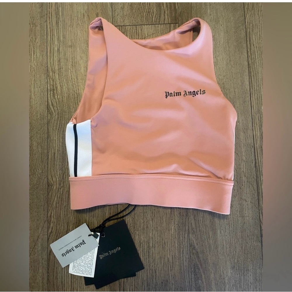 Palm Angels Women's Pink Crop Top small